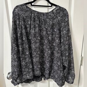Dex plus size blouse
